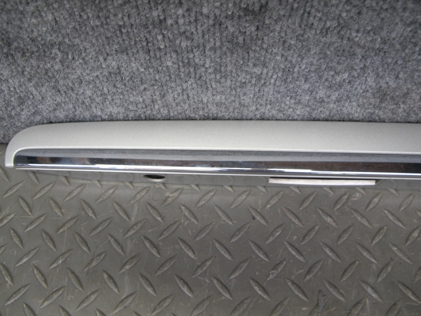 01-03 Lexus LS430 UCF30L Rear Trunk License Light Trim Molding Cover Panel OEM