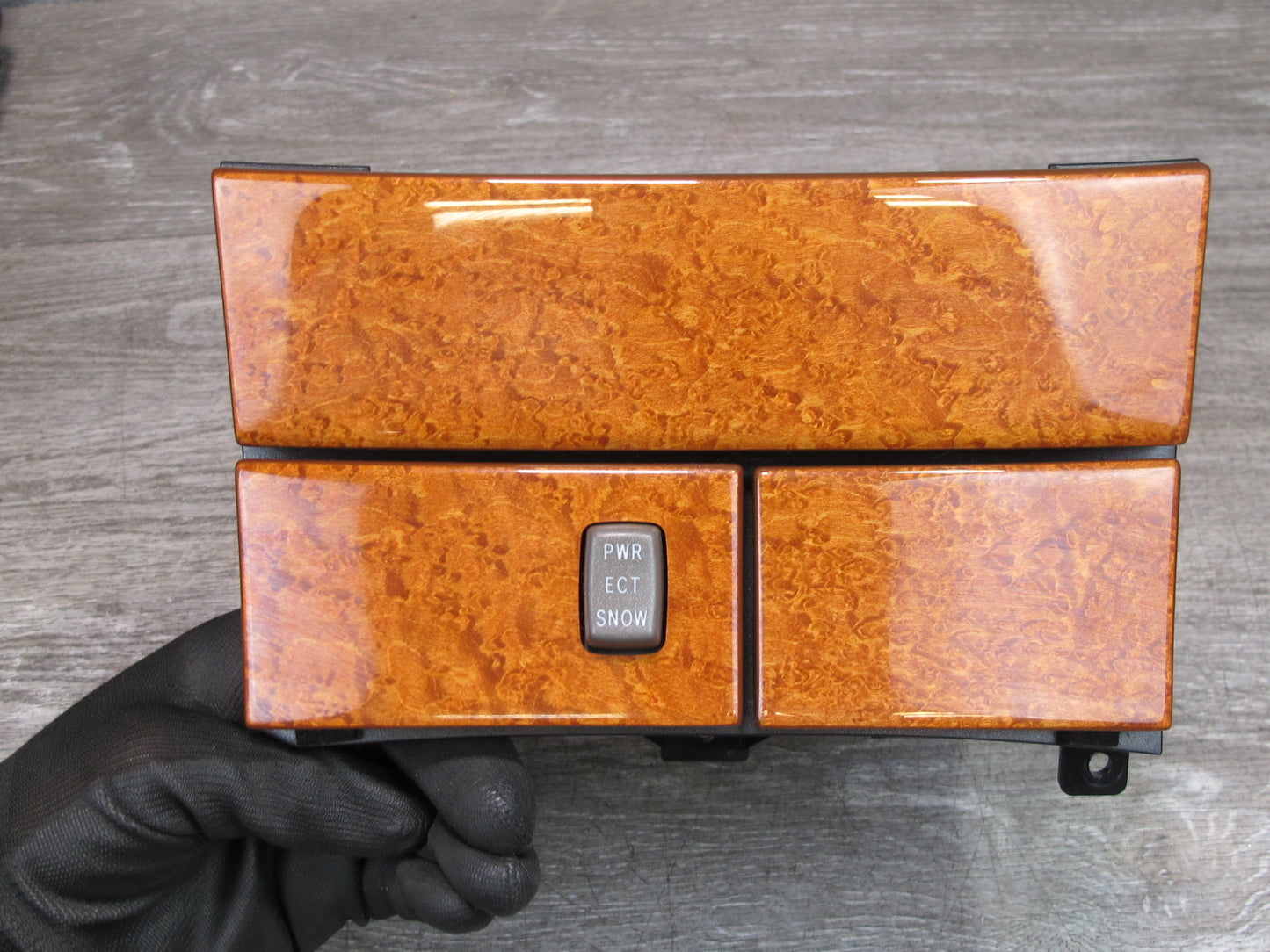 01-03 Lexus LS430 UCF30L Set of 4 Dash Center Console Woodgrain Trim Cover OEM