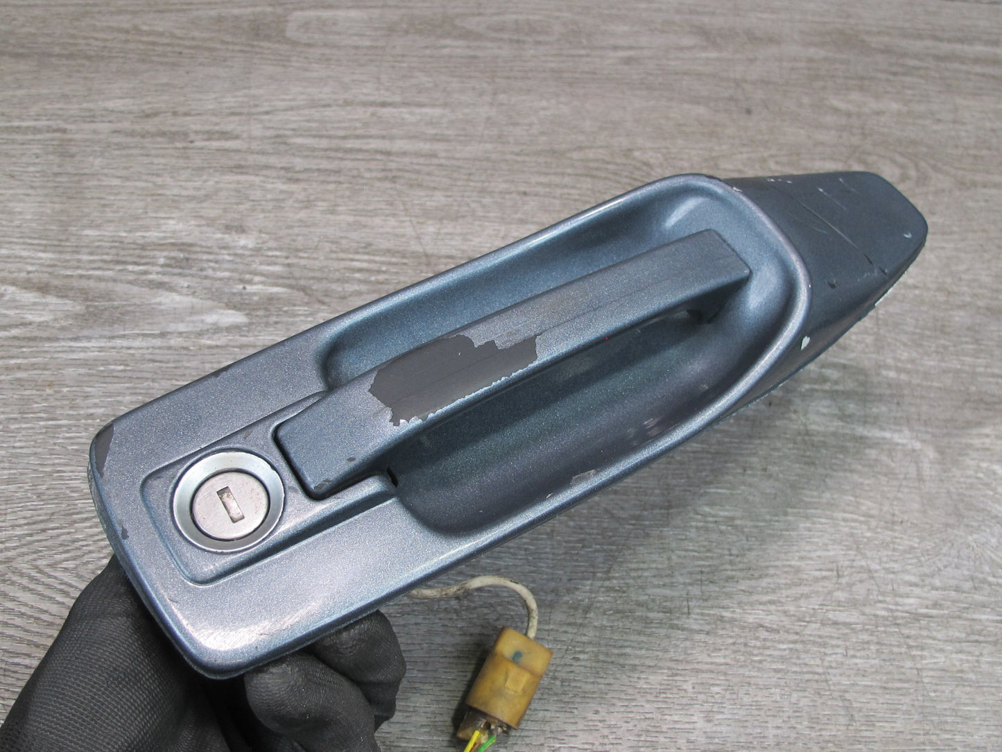 86-91 Mercedes W126 C126 Coupe Ignition Switch Door Lock KEY Handle Set OEM