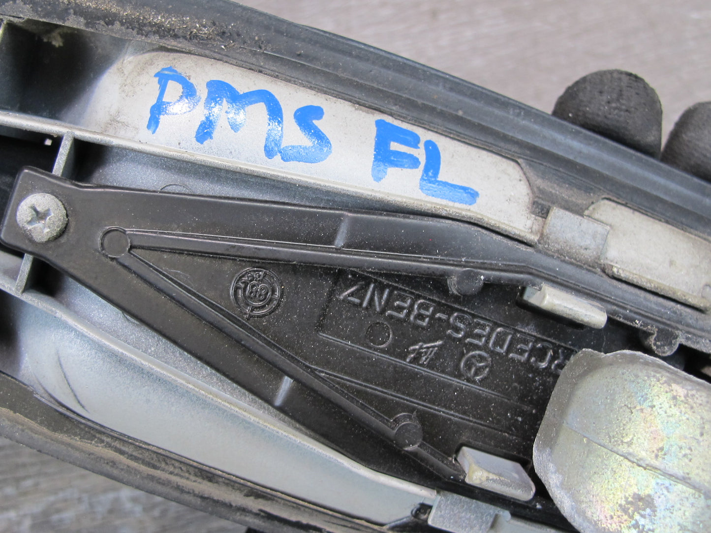 86-91 Mercedes W126 C126 Coupe Ignition Switch Door Lock KEY Handle Set OEM