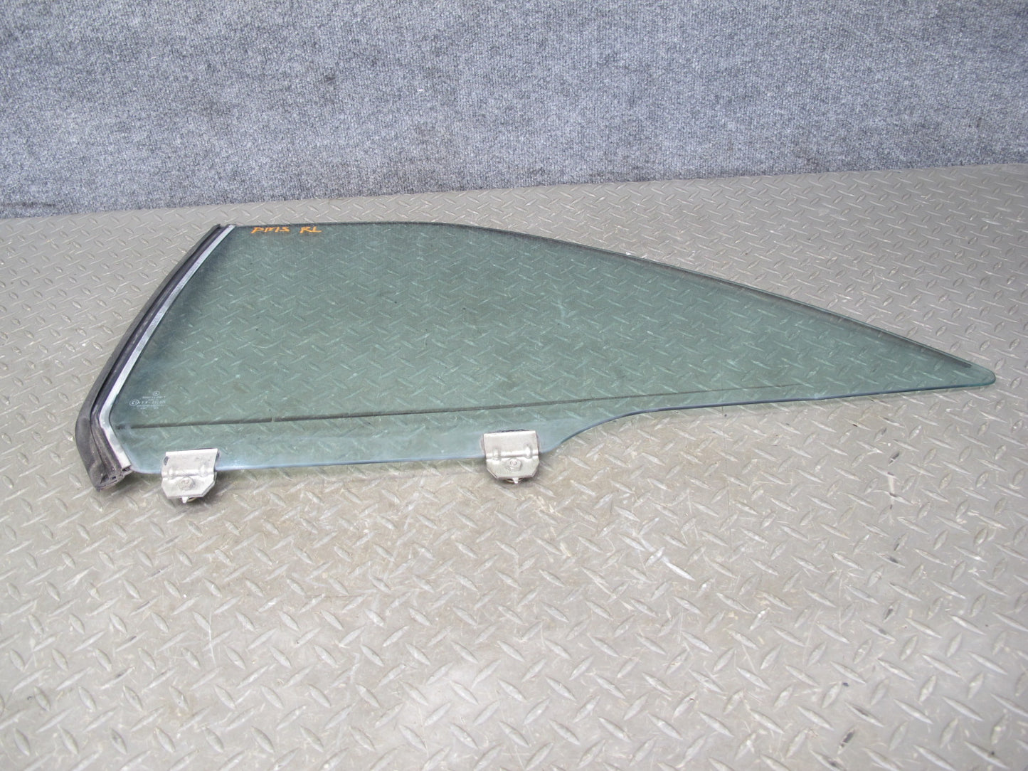 86-91 Mercedes W126 C126 Coupe Rear Left Quarter Glass Window OEM