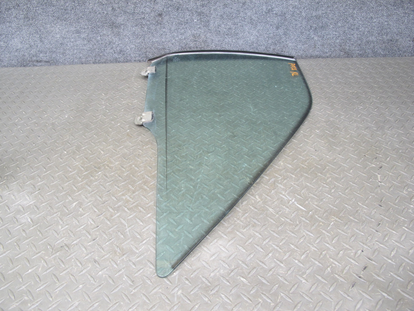 86-91 Mercedes W126 C126 Coupe Rear Left Quarter Glass Window OEM
