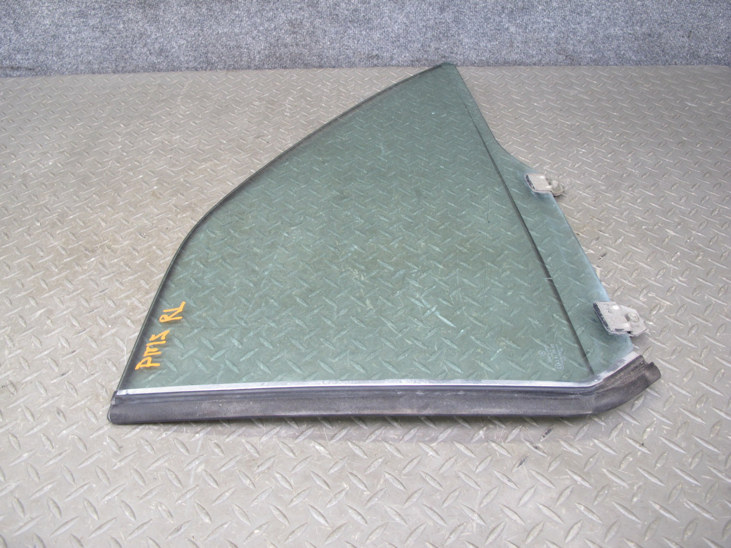86-91 Mercedes W126 C126 Coupe Rear Left Quarter Glass Window OEM