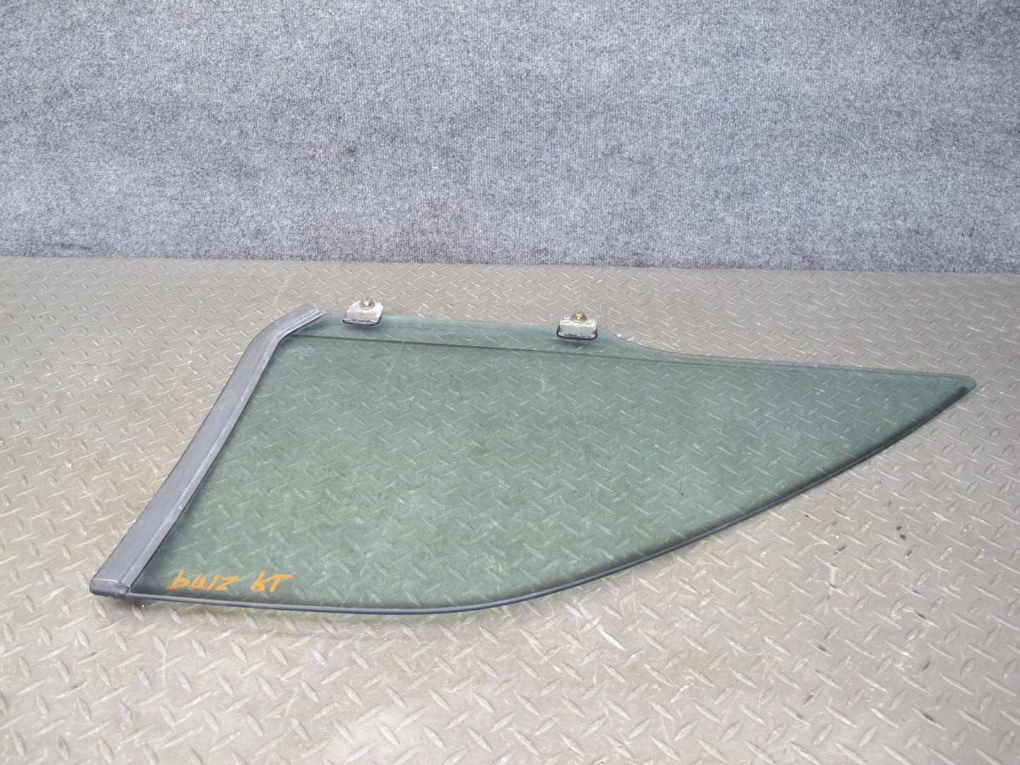 86-91 Mercedes W126 C126 Coupe Rear Left Quarter Glass Window OEM