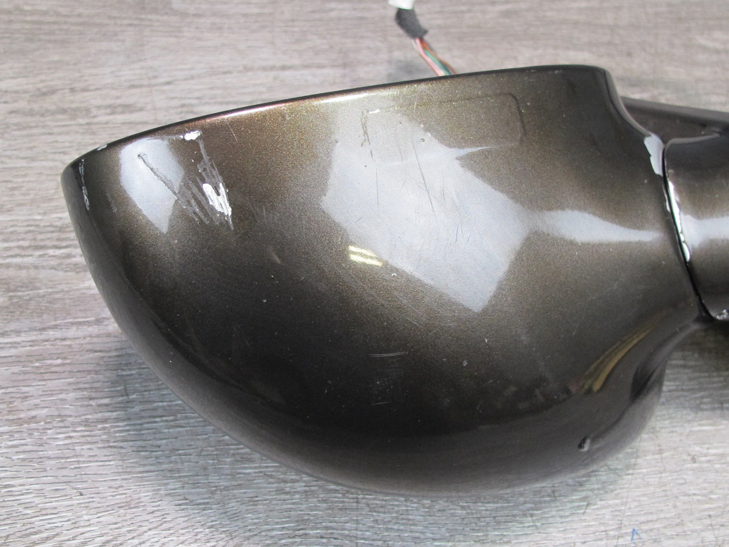 2001-2006 BMW E46 M3 Left Door Side View Heated Mirror Glass Discoloration