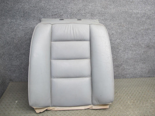 89-91 Mercedes W126 C126 Coupe Rear Right Seat Upper Leather Cushion Gray OEM