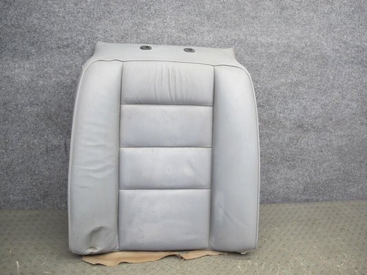 89-91 Mercedes W126 C126 Coupe Rear Left Seat Upper Leather Cushion Gray OEM