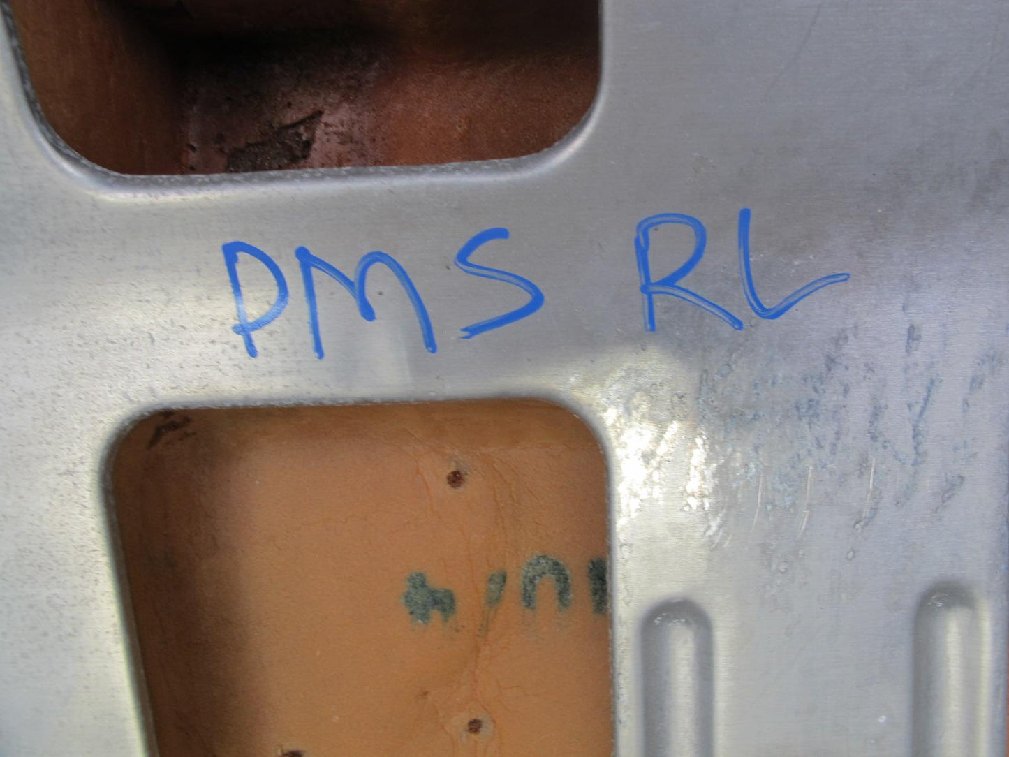 89-91 Mercedes W126 C126 Coupe Rear Left Seat Upper Leather Cushion Gray OEM