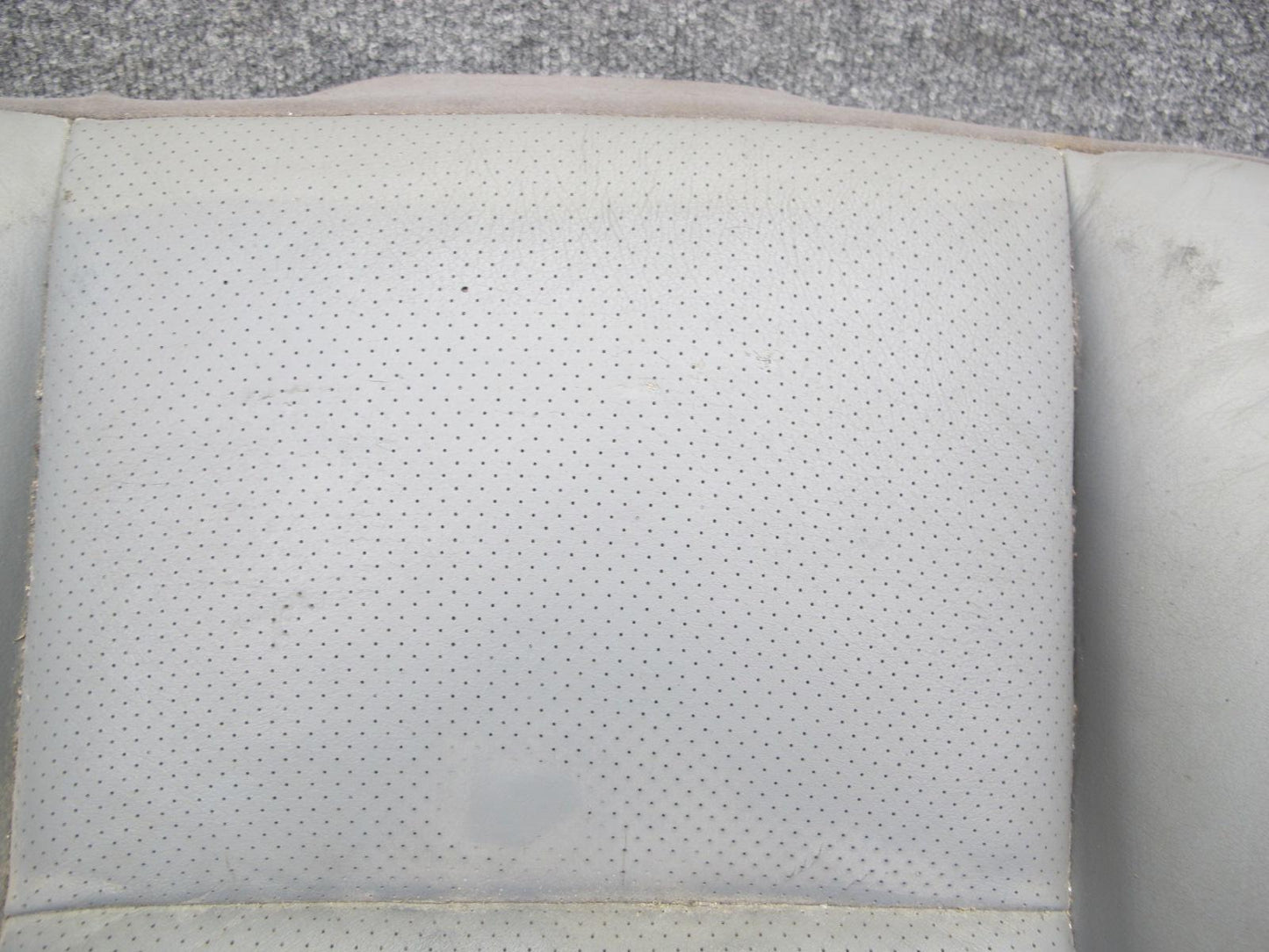 89-91 Mercedes W126 C126 Coupe Rear Right Seat Lower Leather Cushion OEM