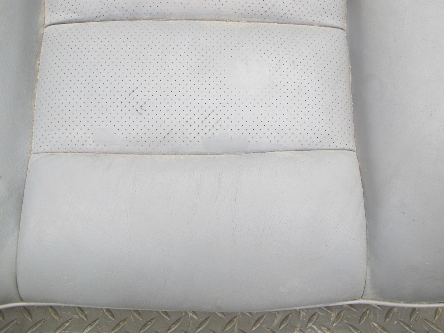 89-91 Mercedes W126 C126 Coupe Rear Right Seat Lower Leather Cushion OEM