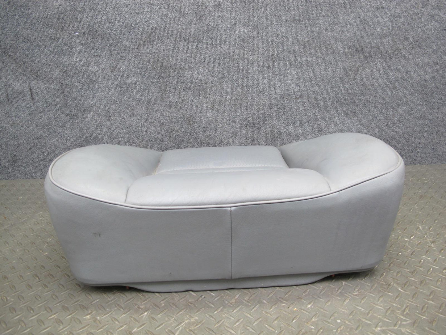 89-91 Mercedes W126 C126 Coupe Rear Right Seat Lower Leather Cushion OEM