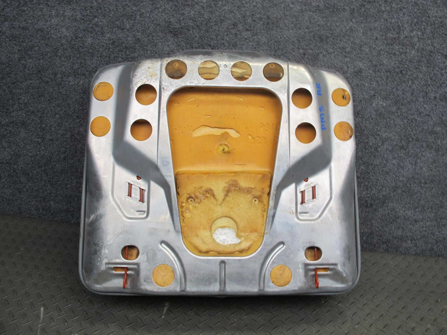 89-91 Mercedes W126 C126 Coupe Rear Right Seat Lower Leather Cushion OEM