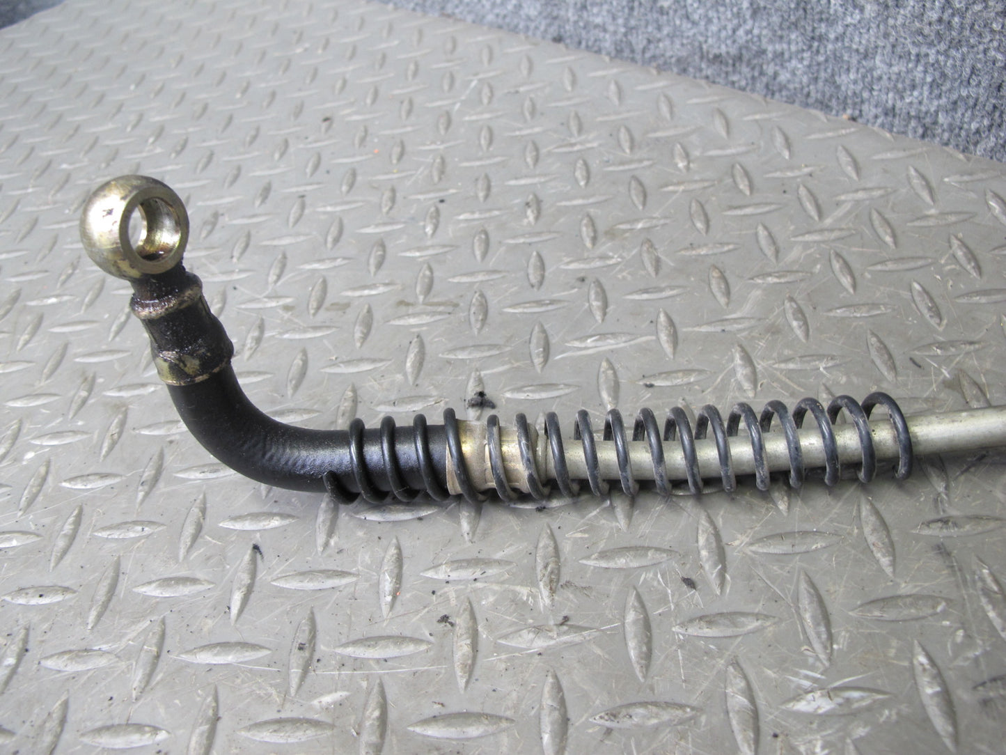 1984-1986 Porsche 928 S Power Steering Pressure Line Hose Pipe W/ Reservoir Set