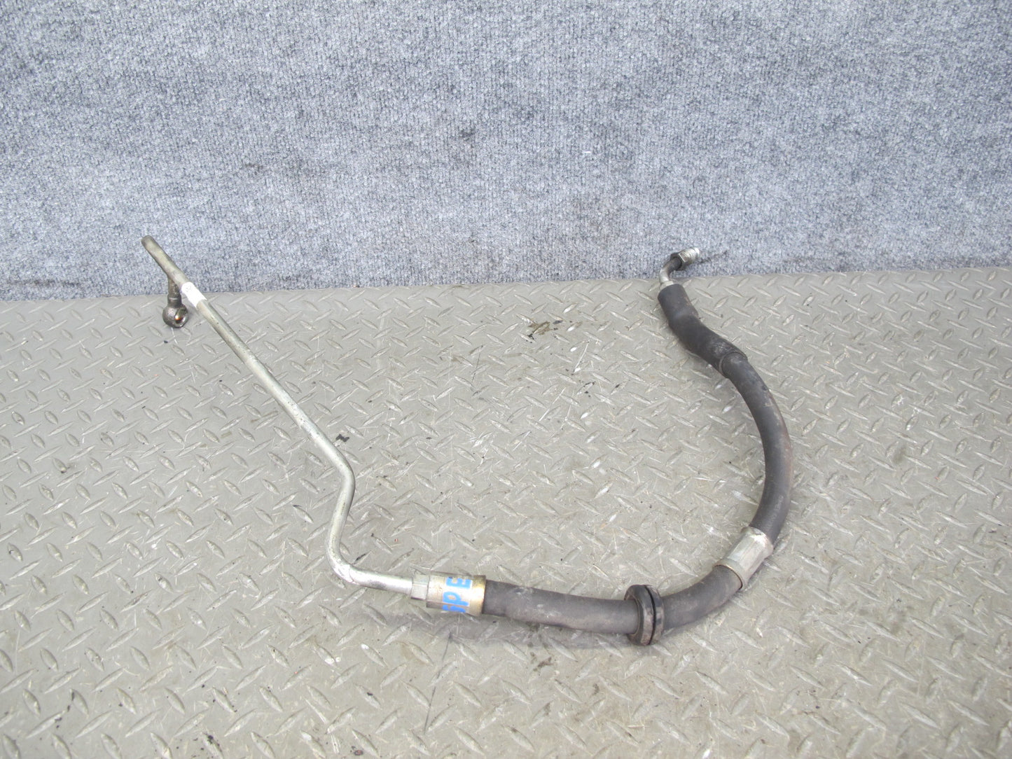 1984-1986 Porsche 928 S Power Steering Pressure Line Hose Pipe W/ Reservoir Set