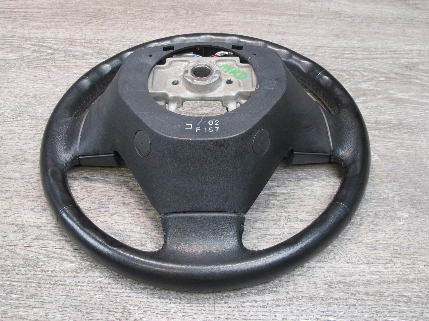 04-08 Mazda RX8 M/T Manual Transmission Black Leather Steering w Controls OEM