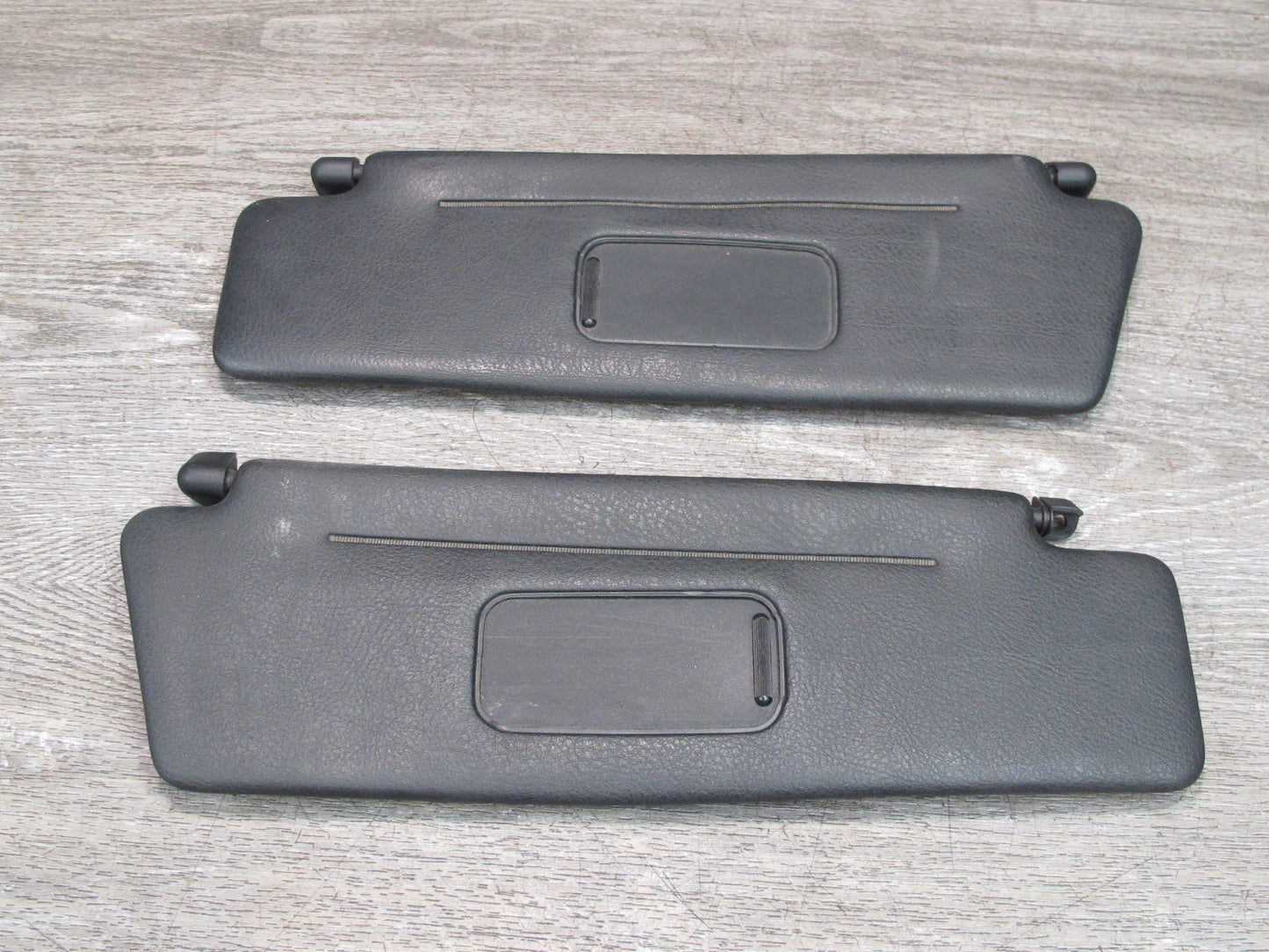 01-06 BMW E46 3-SERIES Convertible Set of 2 Front Left & Right Sun Visor OEM