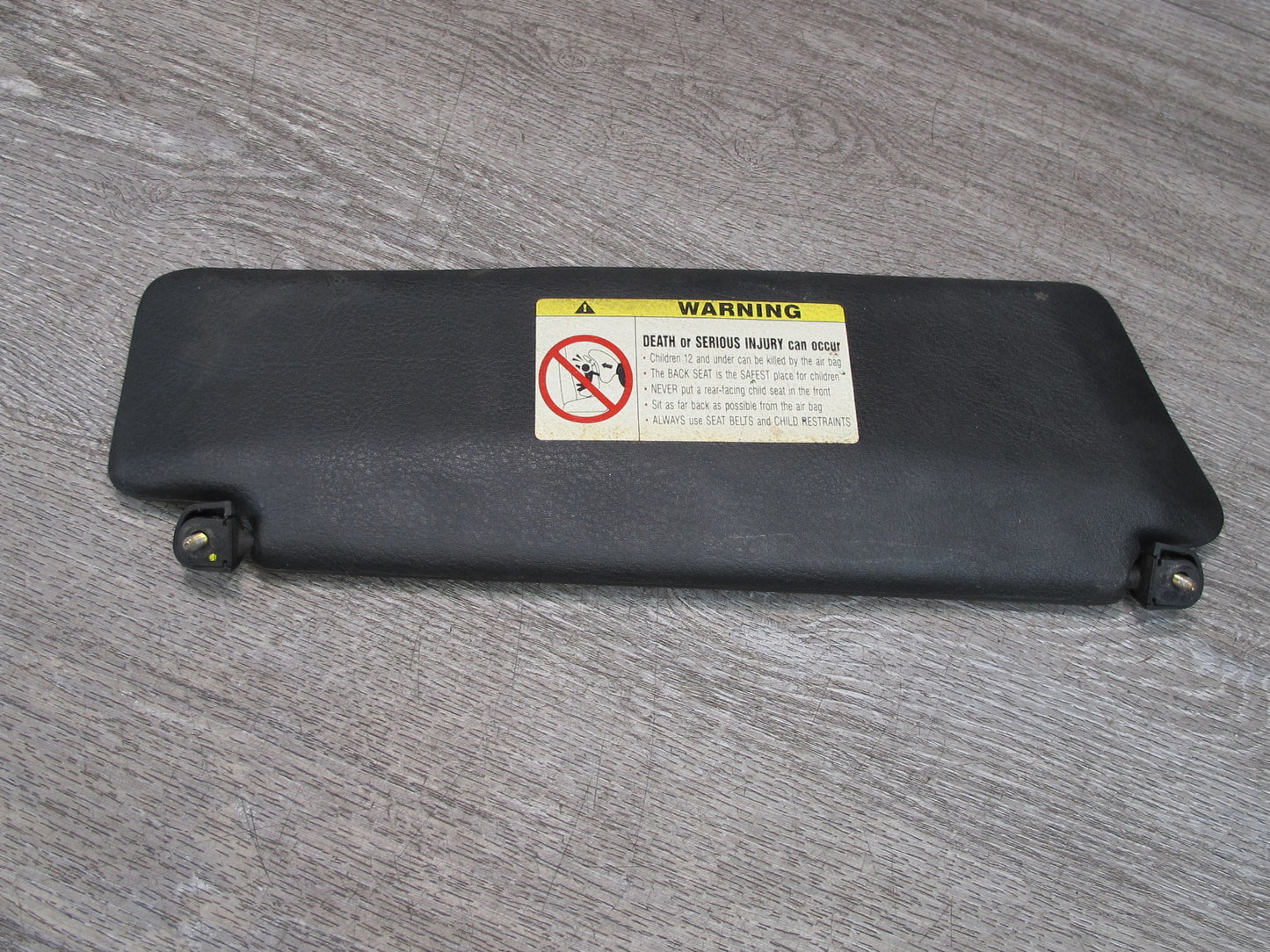 01-06 BMW E46 3-SERIES Convertible Set of 2 Front Left & Right Sun Visor OEM