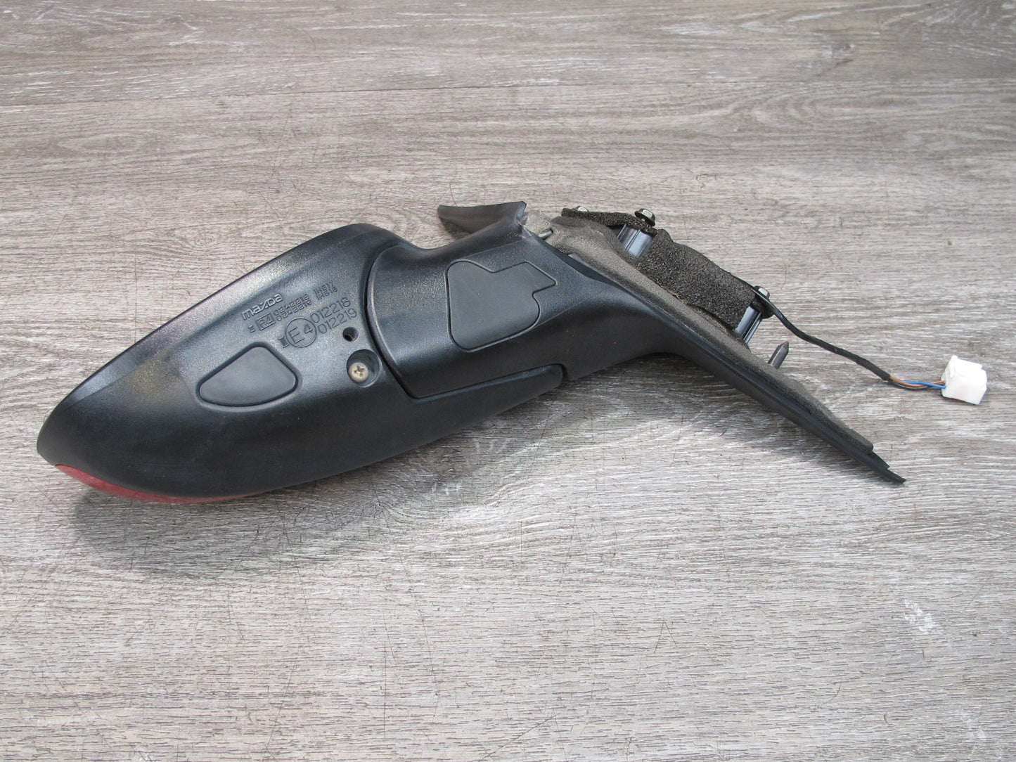 04-11 Mazda RX8 Front Left Driver Side Power Door Mirror RED OEM