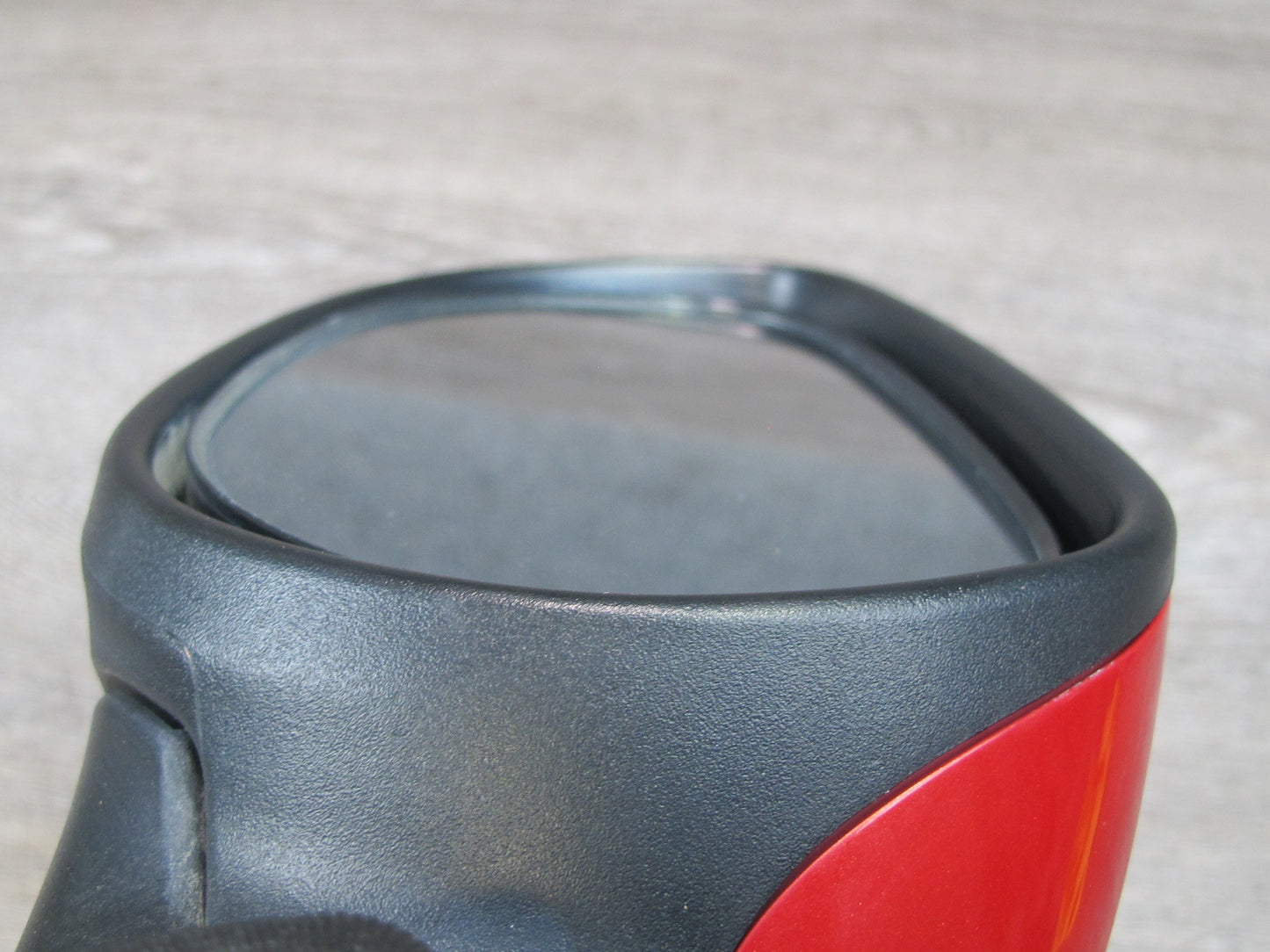 04-11 Mazda RX8 Front Left Driver Side Power Door Mirror RED OEM