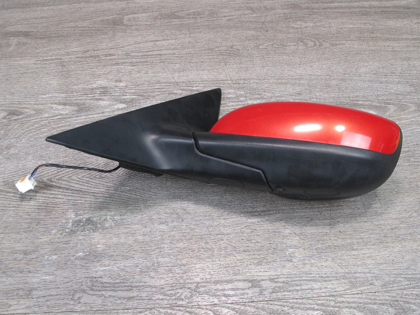 04-11 Mazda RX8 Front Left Driver Side Power Door Mirror RED OEM