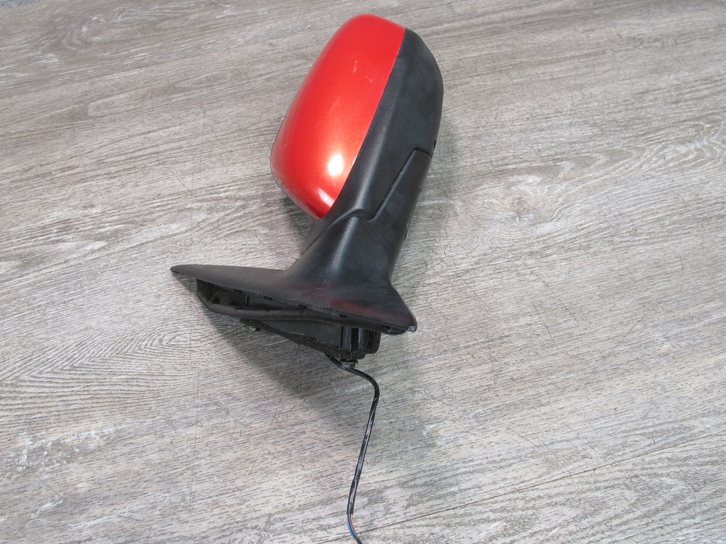 04-11 Mazda RX8 Front Left Driver Side Power Door Mirror RED OEM
