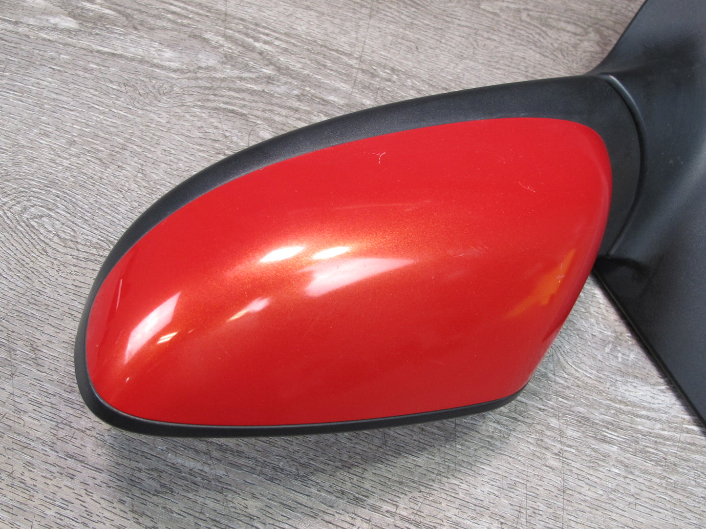 04-11 Mazda RX8 Front Left Driver Side Power Door Mirror RED OEM