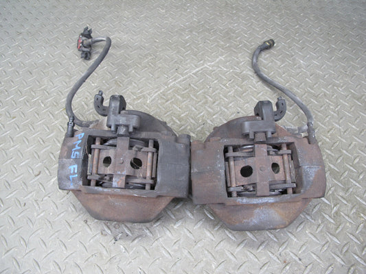 86-91 Mercedes W126 C126 Set of 2 Front Left & Right Brake Caliper OEM