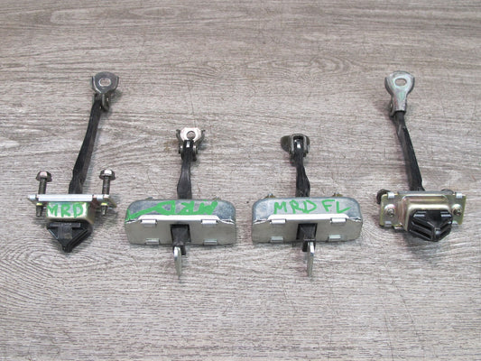 04-08 Mazda RX8 Set of 4 Front & Rear Left & Right Door Check Stopper Strap OEM