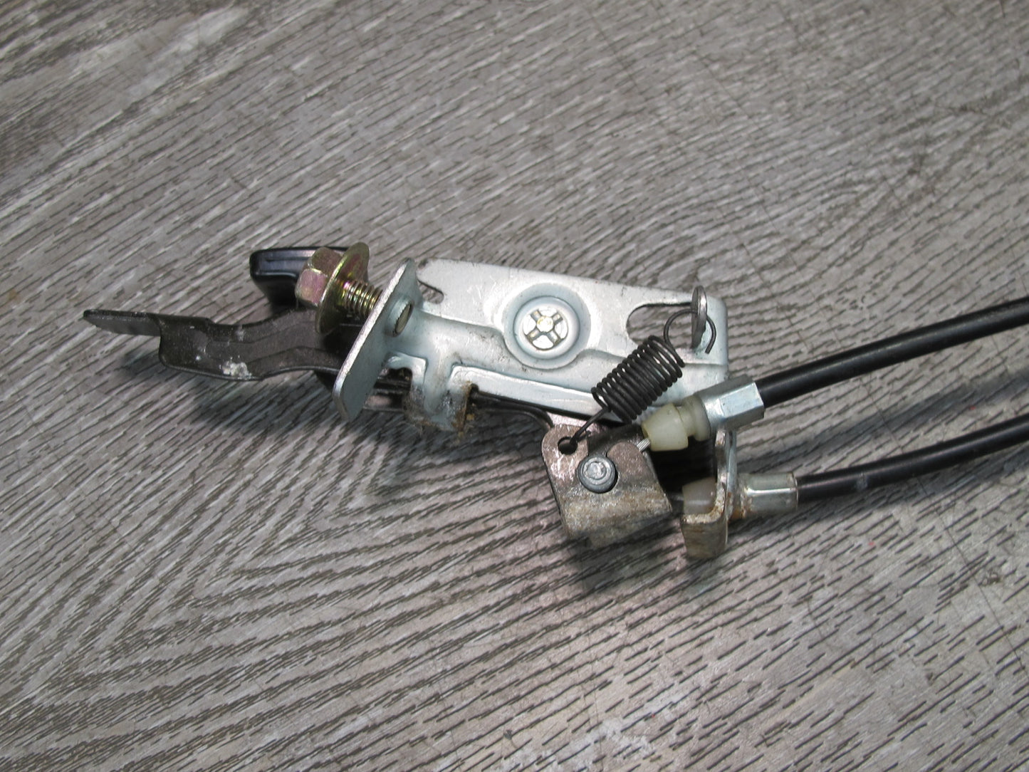 86-88 Mazda RX7 Gas Fuel Door & Trunk Release Switch w Cables OEM