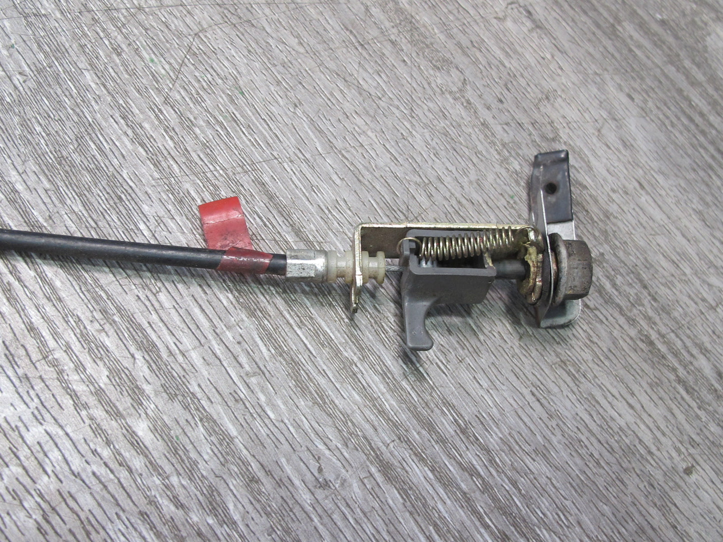 86-88 Mazda RX7 Gas Fuel Door & Trunk Release Switch w Cables OEM