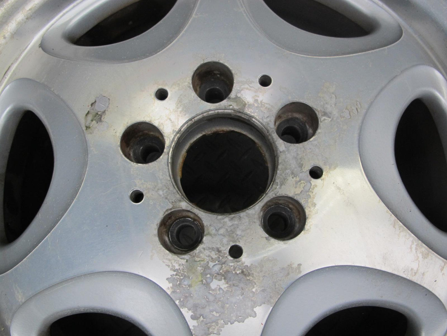 96-99 Mercedes W140 Set of 4 16" R16 Alloy Wheel Rim 16x7.5J ET51 1404011402 OEM