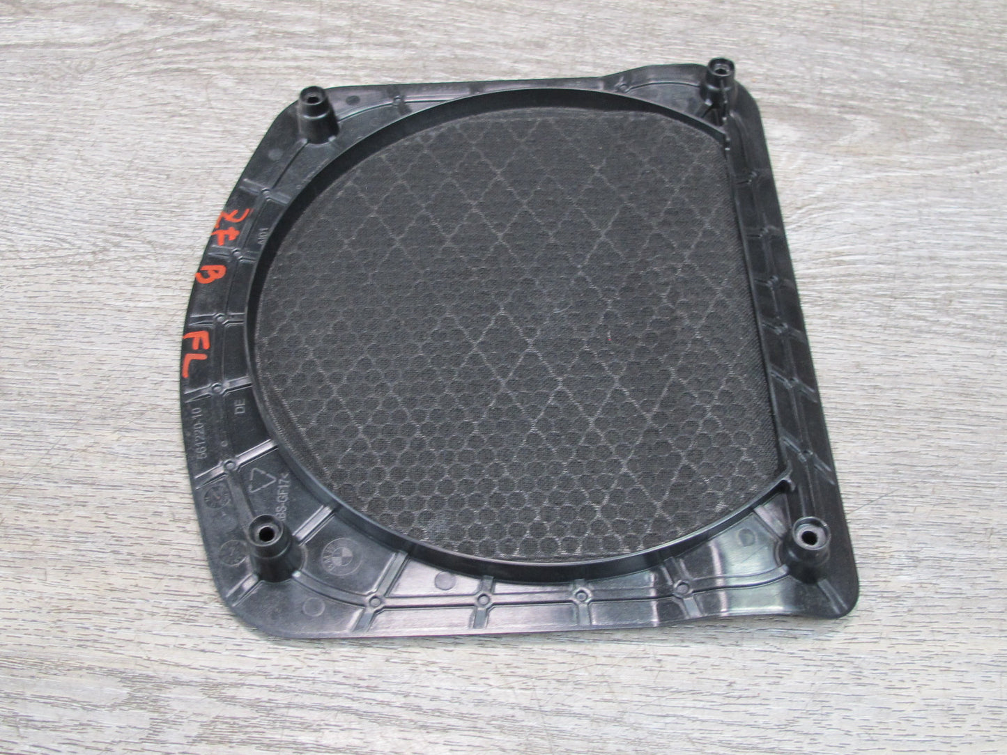 11-16 BMW F10 F11 Set of 2 Bang & Olufsen Subwoofer Grille Cover OEM