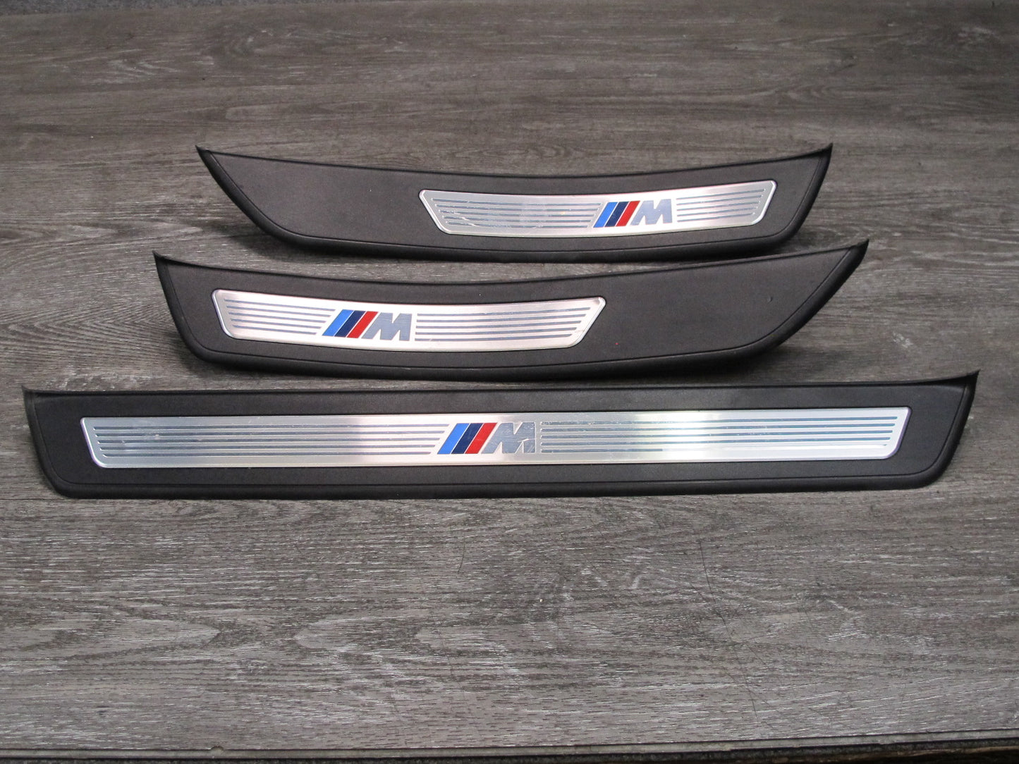 11-16 BMW F10 5-SERIES Sedan M Sport Set of 3 Front & Rear Door Scuff Sill Plate