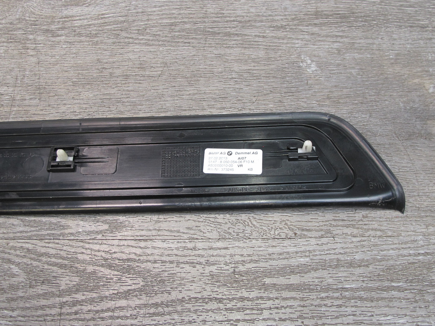 11-16 BMW F10 5-SERIES Sedan M Sport Set of 3 Front & Rear Door Scuff Sill Plate