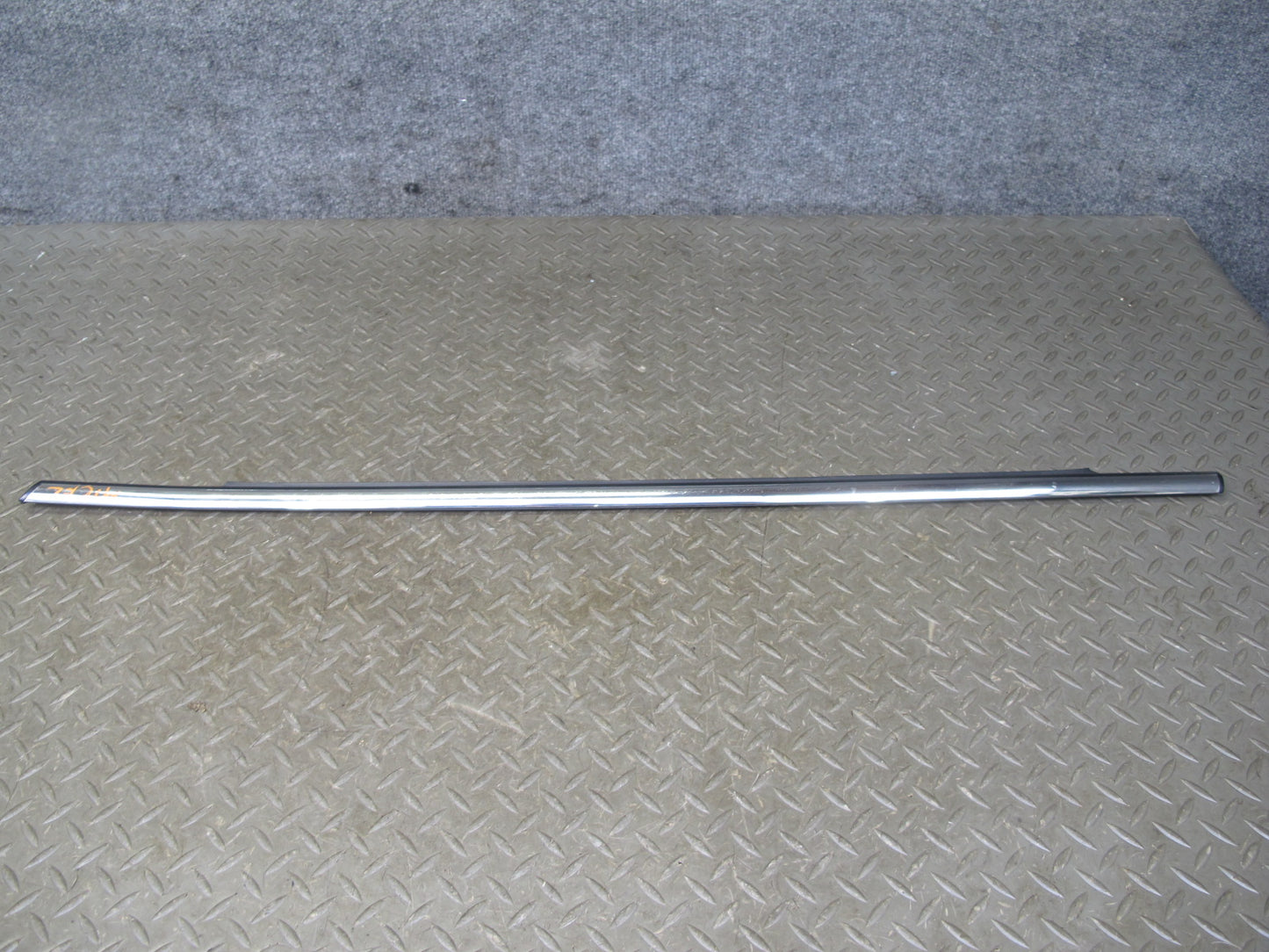 11-16 Mini Cooper R60 Set of 2 Front Door Chrome Channel Trim Molding Cover OEM