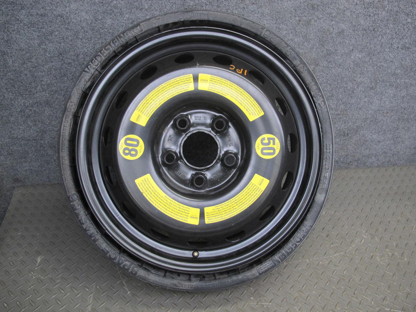 2009-2010 Porsche Cayenne 957 Emergency Spare Tire Wheel 18x6.5 ET53 195/75