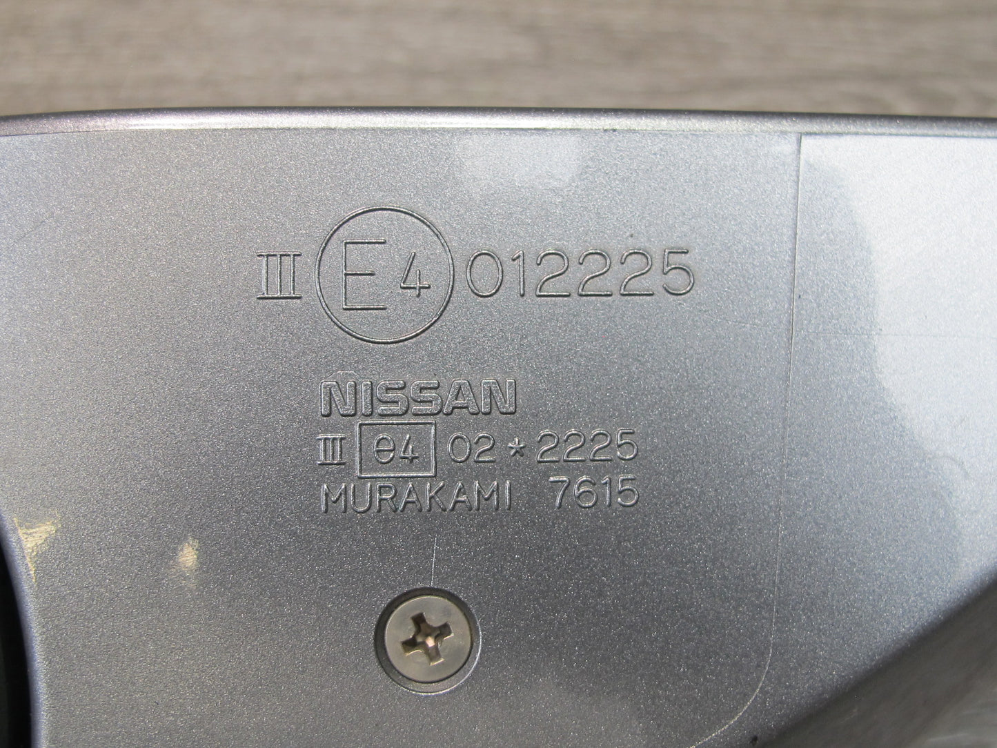 05-08 Nissan 350Z Convert Right Door Exterior Side View Heated Power Mirror OEM