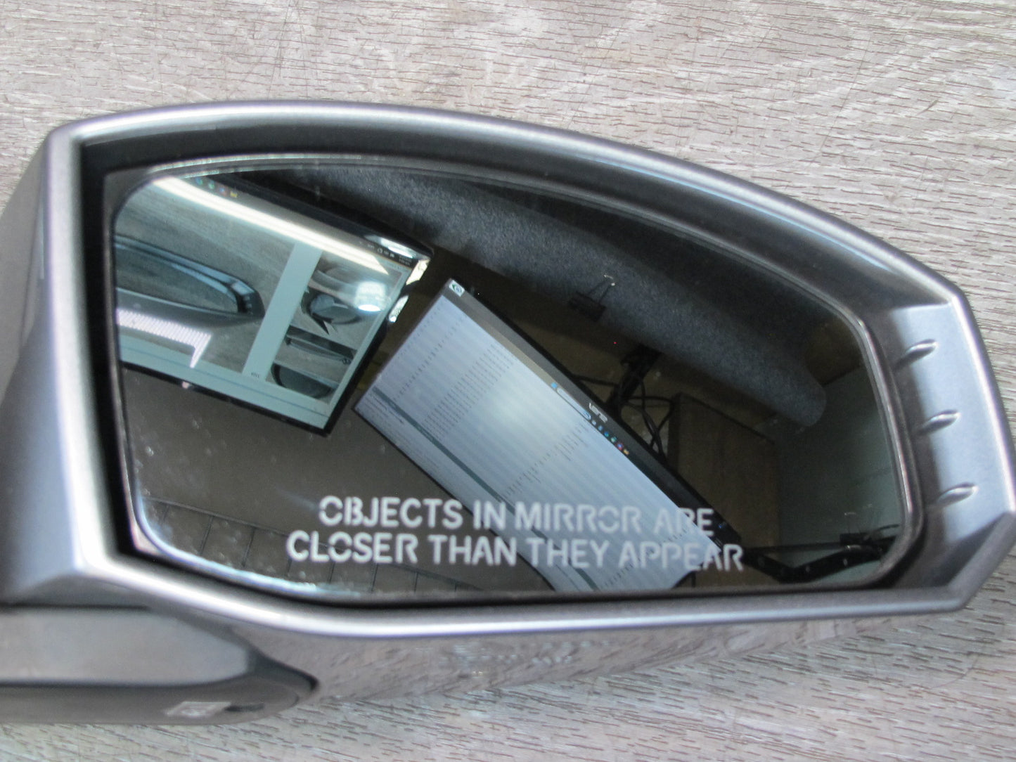 05-08 Nissan 350Z Convert Right Door Exterior Side View Heated Power Mirror OEM
