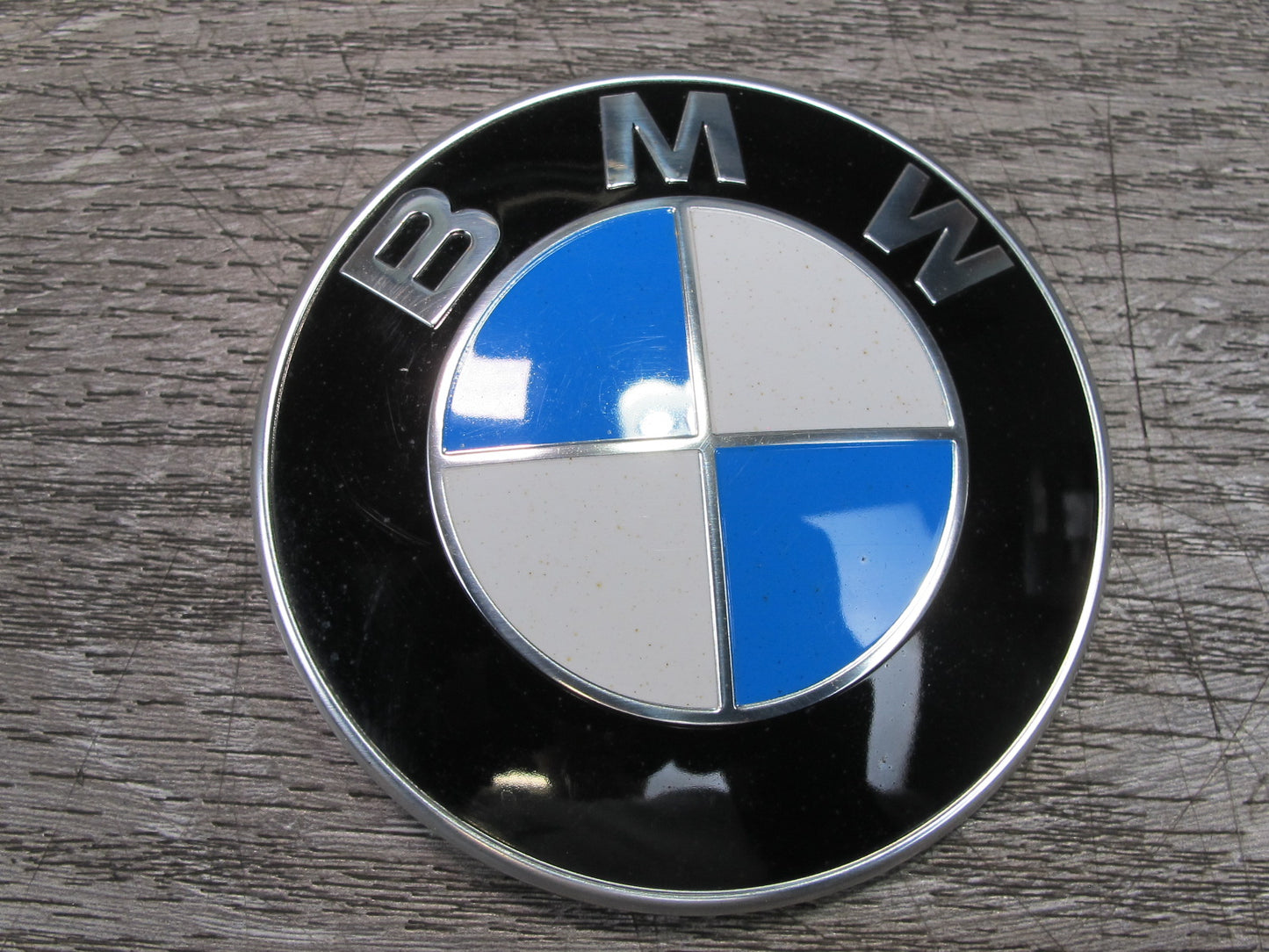 11-16 BMW F07 F10 F11 550i Reartrunk Lid Emblem Logo Badge Symbol Set OEM