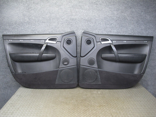 2009-2010 Porsche Cayenne 957 Front Right & Left Side Door Panel Cover Black Set