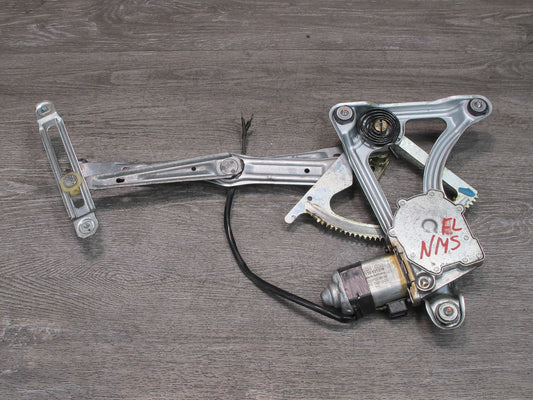 86-91 Mercedes W126 Sedan Front Left Door Window Regulator w Motor OEM
