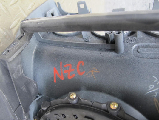 04-05 Nissan 350Z Z33 M/T Center Console Panel w Shifter Trim & Boot Black OEM