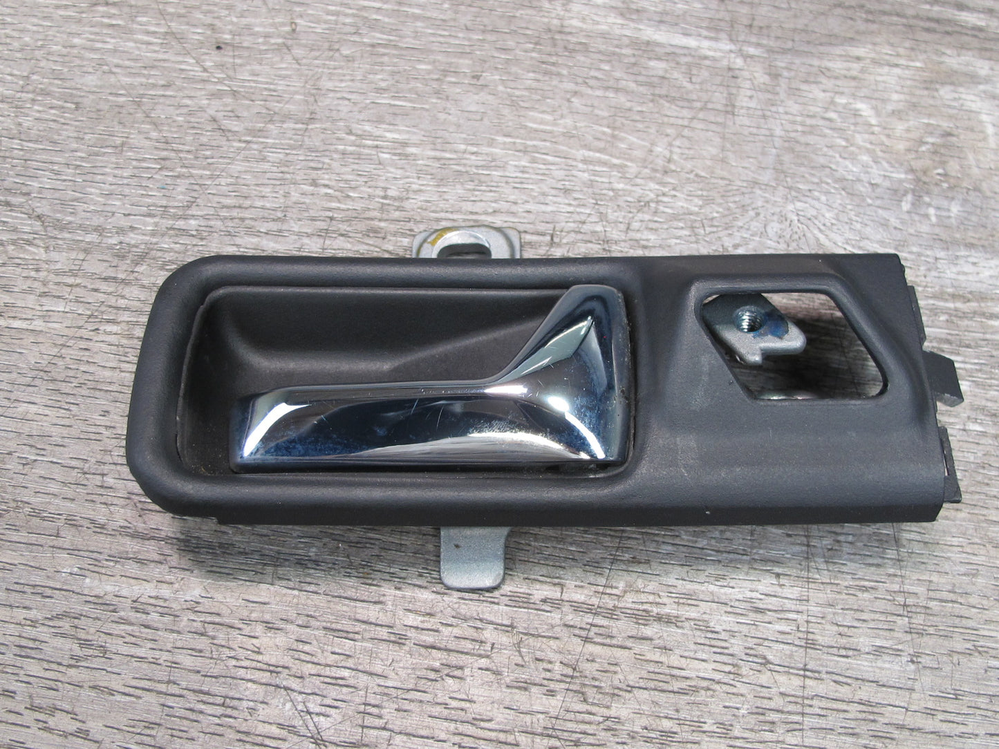 86-91 Mercedes W126 Front Right Door Interior Pull Handle w Trim OEM