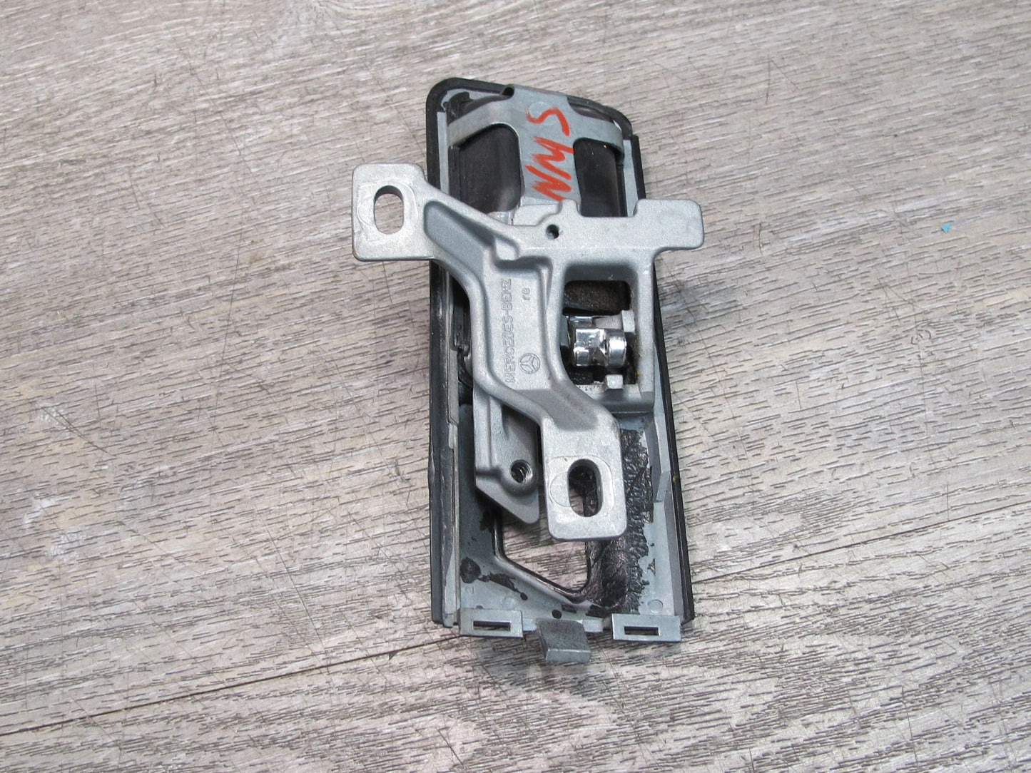 86-91 Mercedes W126 Front Right Door Interior Pull Handle w Trim OEM