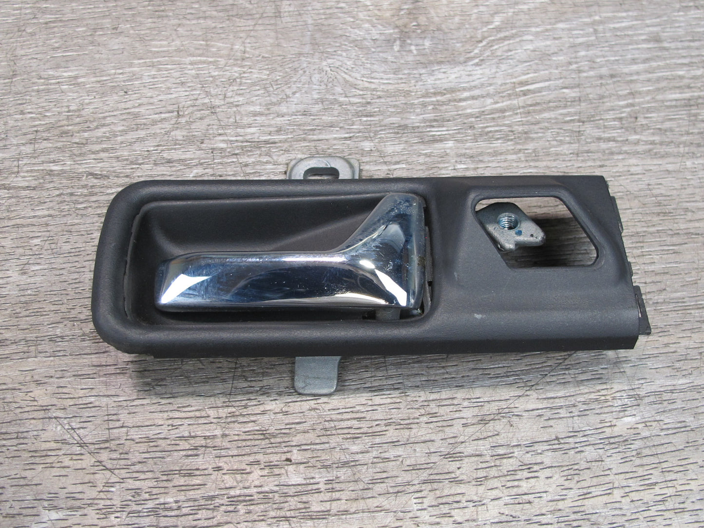 86-91 Mercedes W126 Rear Right Door Interior Pull Handle w Trim OEM