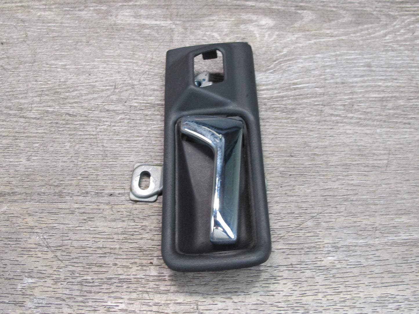 86-91 Mercedes W126 Rear Right Door Interior Pull Handle w Trim OEM