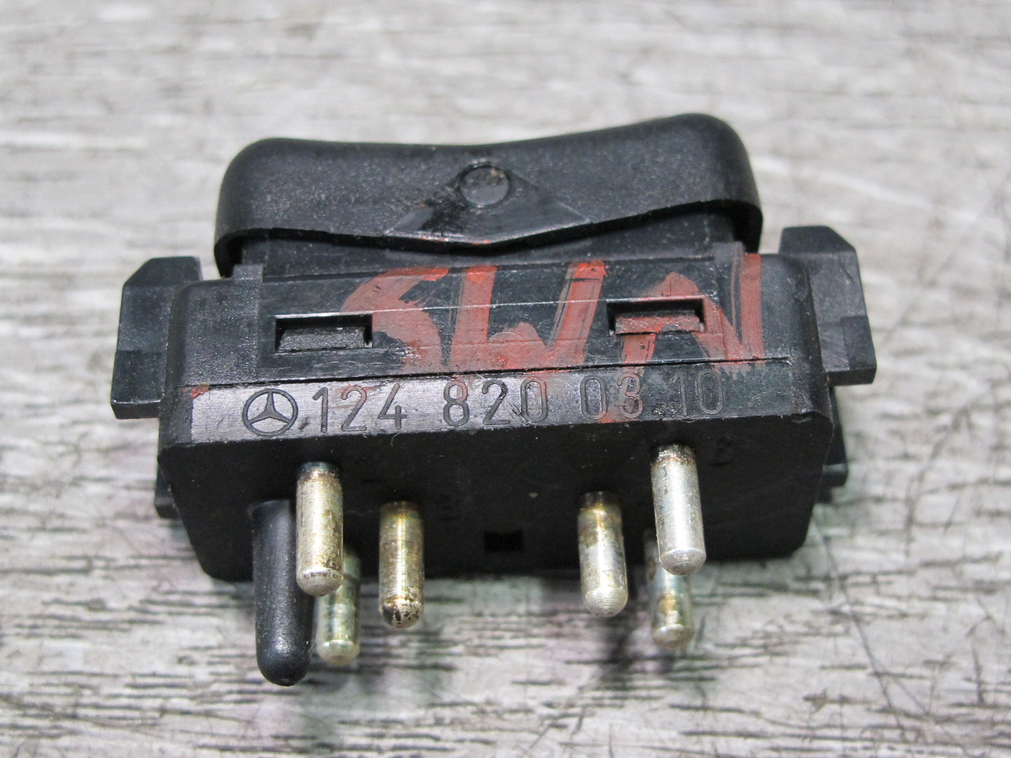 86-91 Mercedes W126 C126 Heated Seat Button Switch 1248200310 OEM