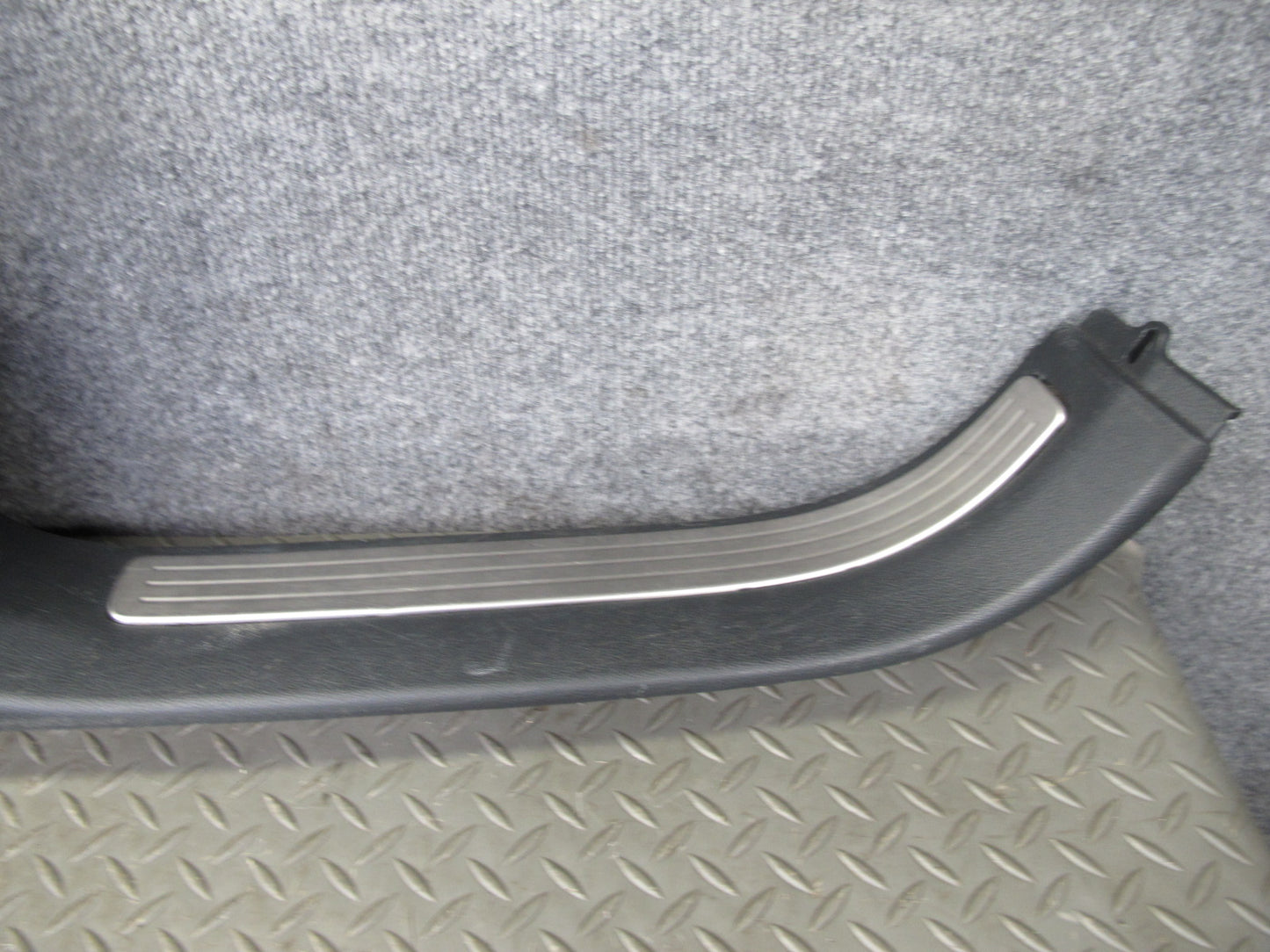 08-10 Porsche Cayenne 957 GTS Right Left Door Sill Scuff Trim Cover Panel Set