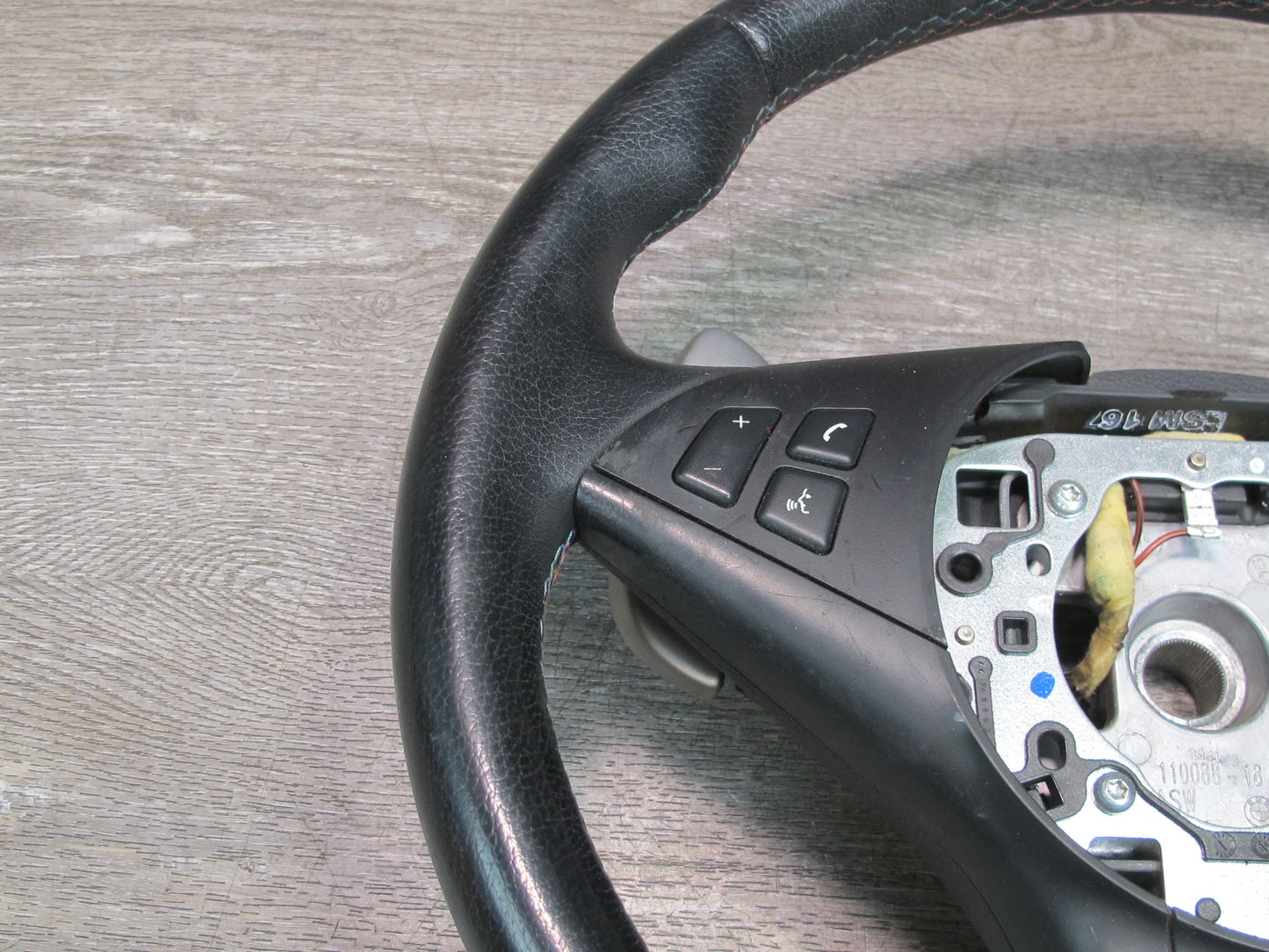 2006-2010 BMW E63 E64 SMG M Sport Leather Steering w Controls & Paddles
