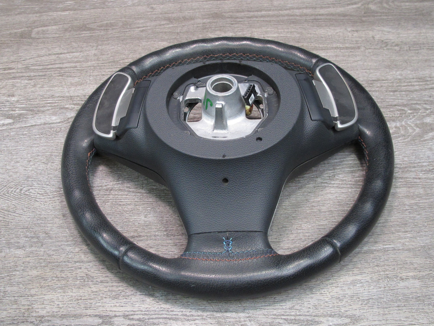 2006-2010 BMW E63 E64 SMG M Sport Leather Steering w Controls & Paddles